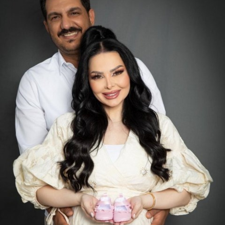 معاذ العمري وديانا كرزون