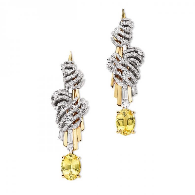 أقراط Nuages d'Or من شوميه Chaumet