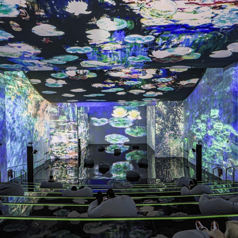 رحلة فنية فريدة في مسرح دبي للفنون الرقمية- المصدر فيسبوك