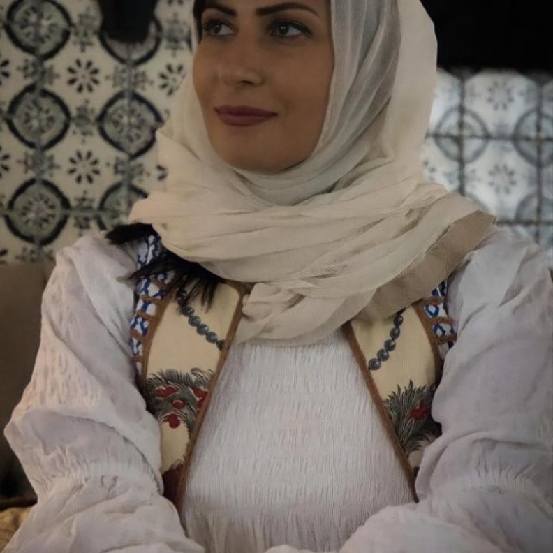 المصممة مي أبو الفرج - المصدر وزارة الثقافة 