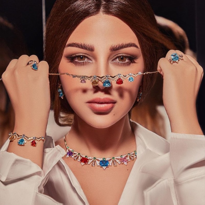  أطقم مجوهرات فاخرة لعروس صيف 2021 من وحي ميريام فارس
