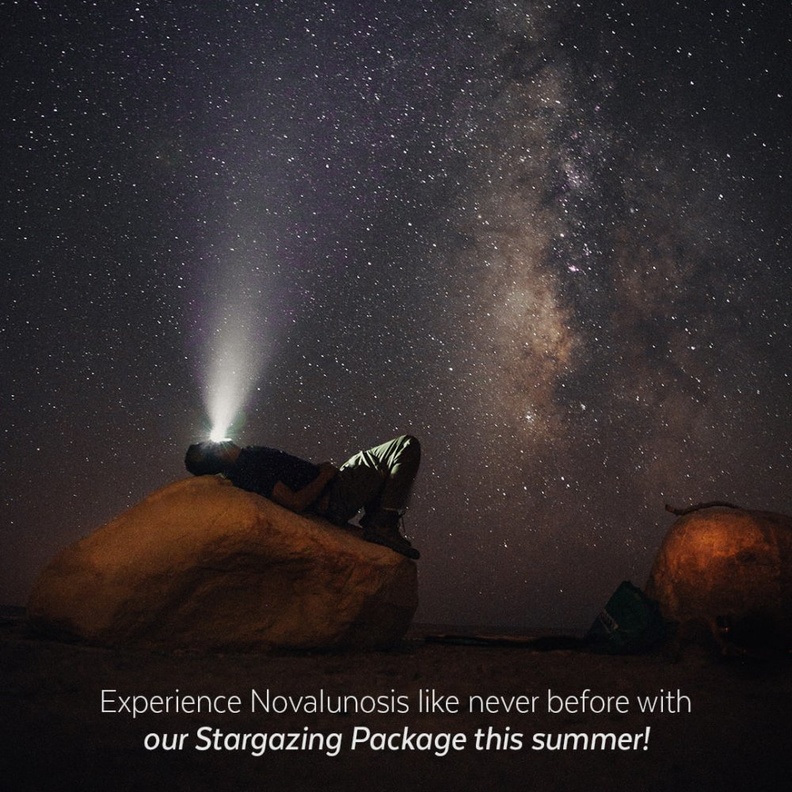 سماء صافية ونجوم لامعة في تجربة لا مثيل لها - المصدر مركز مليحة للآثار