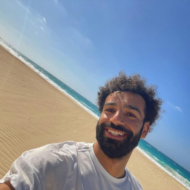 صور لمحمد صلاح من حسابه الرسمي على انستجرام