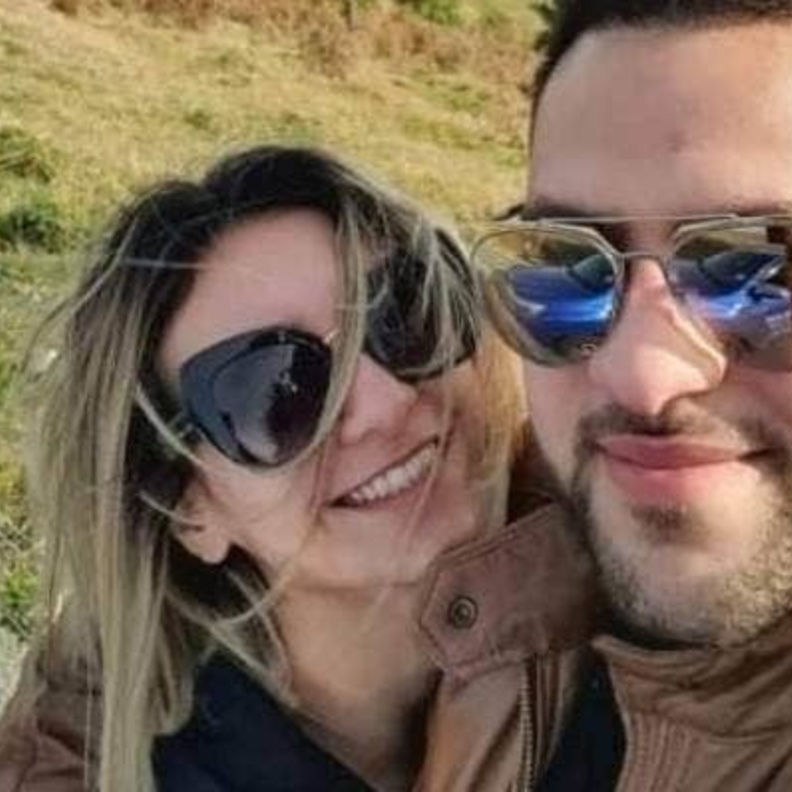 العريس والعروس قبل الحادث SUPPLIED