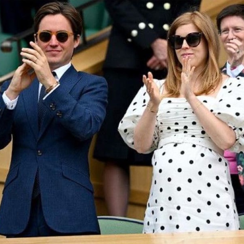 بالصور أحدث ظهور للأمير بياتريس وزوجها في ويمبلدون