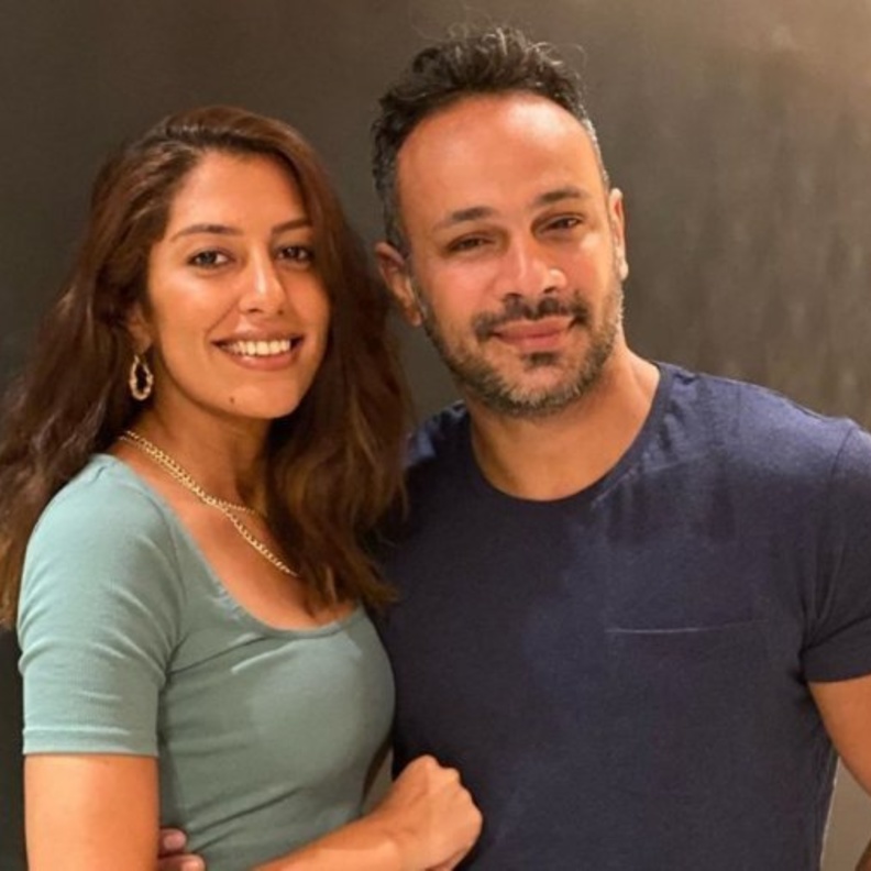 محمد عطية وميرنا الهلباوي