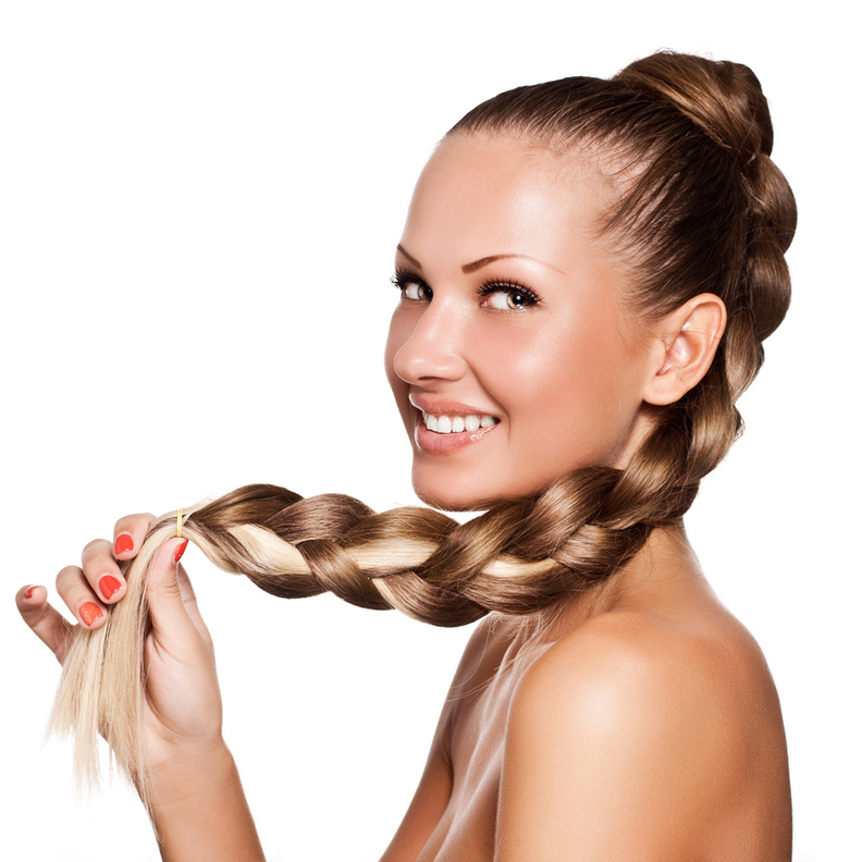 تسريحة ذيل الحصان للشعر الطويل