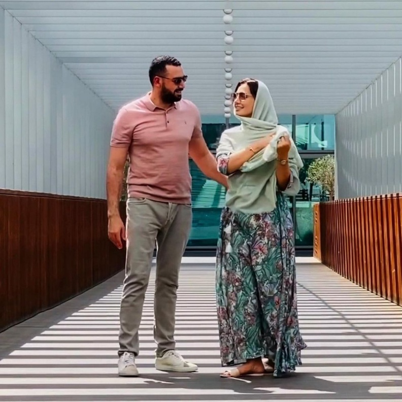 حلا شيحة ومعز مسعود- انستغرام حلا شيحة