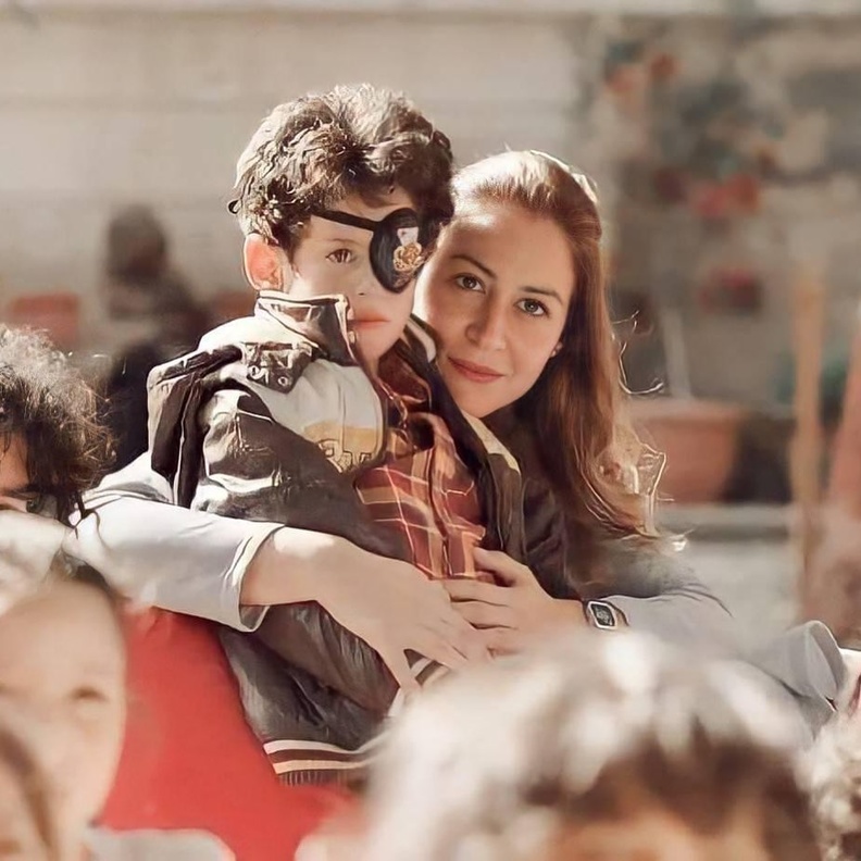 صورة من حساب الطفل سليم مصطفى على انستجرام 