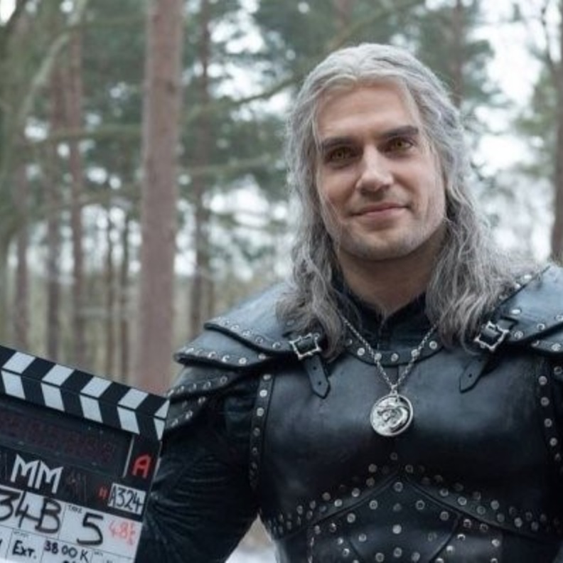 هنري كافيل_ الصورة من حساب The Witcherعلى إنستجرام