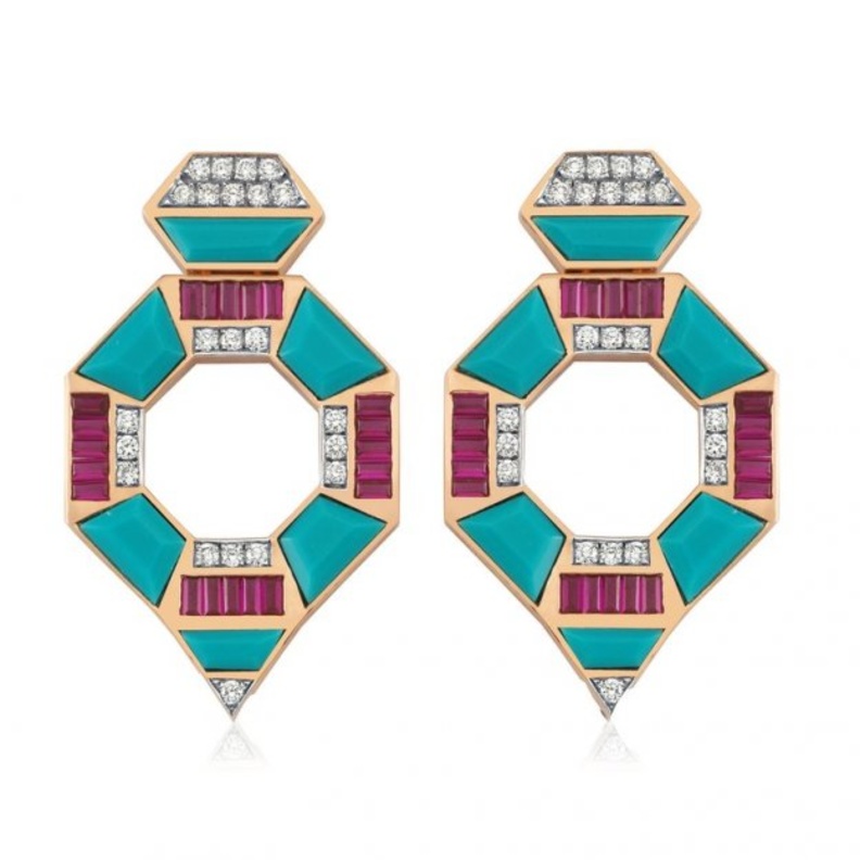  أقراط من ميليس غورال Melis Goral