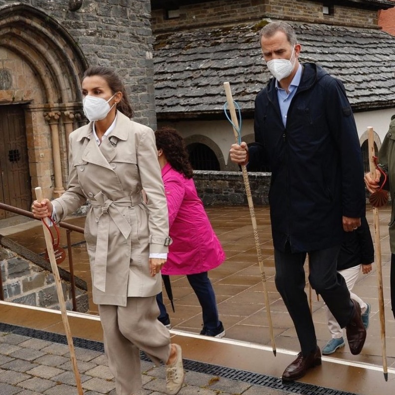 ملك وملكة إسبانيا في مراسم الاحتفال بالعام اليعقوبي