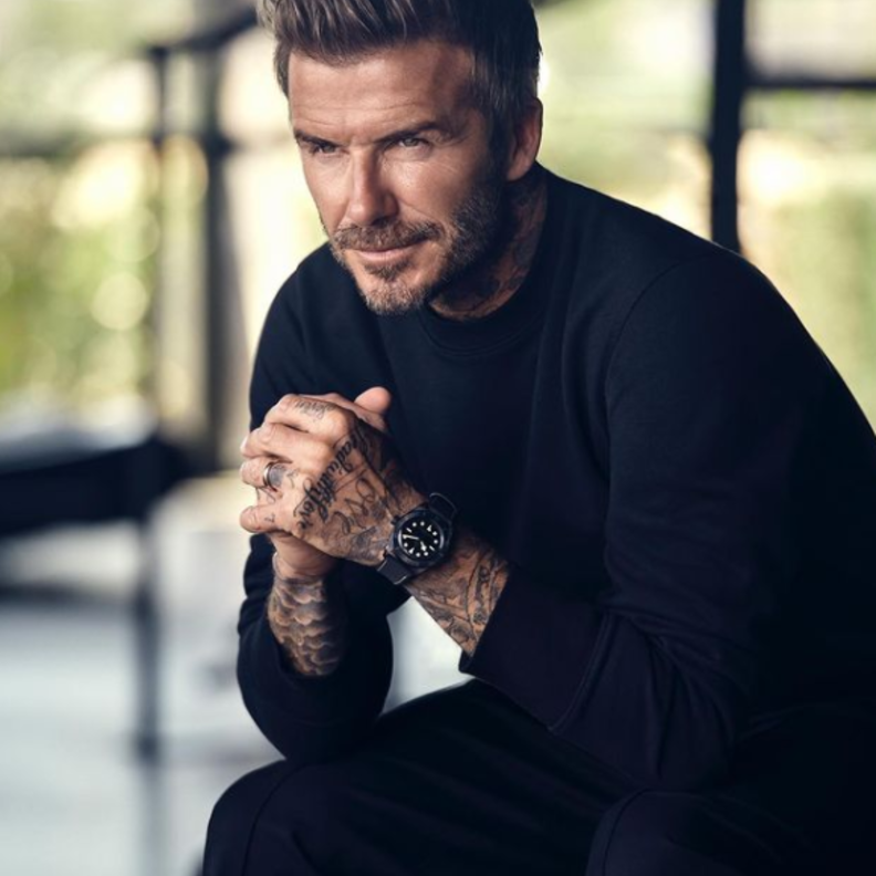 ديفيد بيكهام - الصورة من حساب ديفيد بيكهام على انستجرام