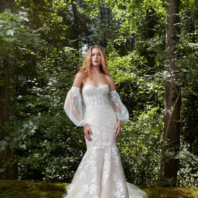 موديلات فساتين زفاف رومانسية @anne barge