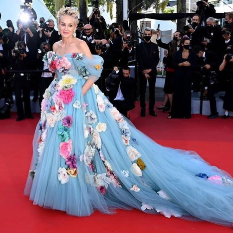 شارون ستون- الصورة من حساب شارون ستون على انستجرام