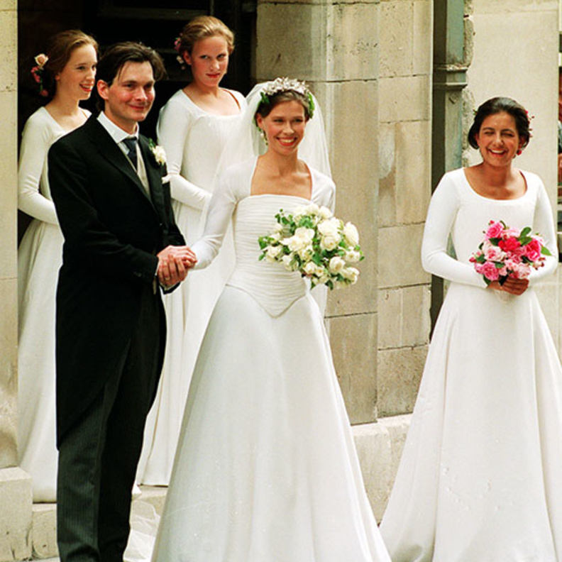 ليدي سارة شاتو ابنة شقيقة الملكة تحتفل بالذكرى السنوية لزواجها