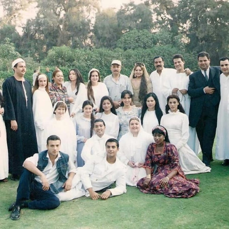 مسلسل حديث الصباح والمساء، والصورة من حساب ليلى علوي الرسمي على انستجرام