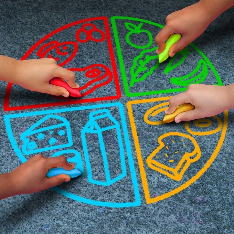 نظام غذائي صحي للاطفال من عمر سنة الى 3 سنوات