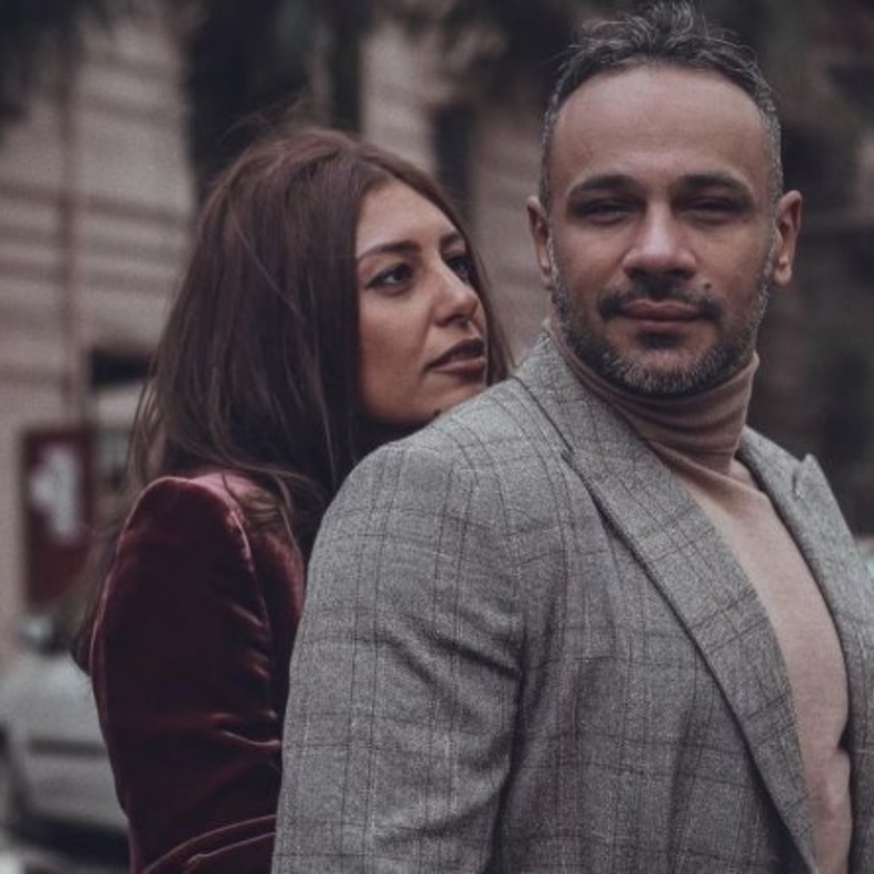 محمد عطية وميرنا الهلباوي