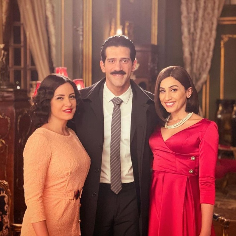 أحمد مجدي ودينا الشربيني