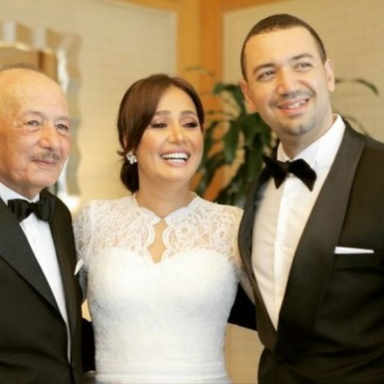 والد حلا شيحة وابنته ومعز مسعود