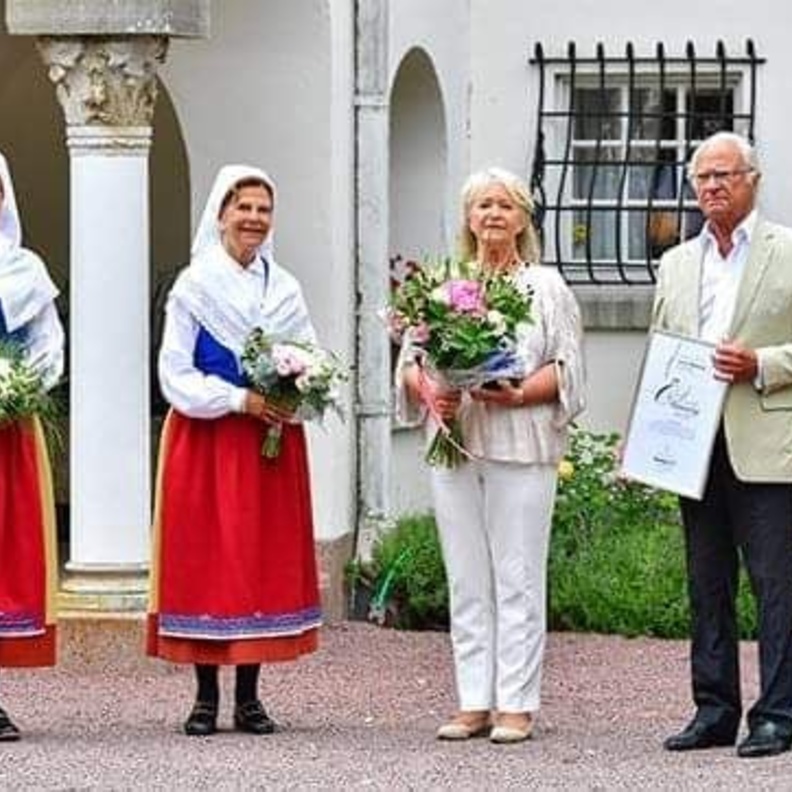  العائلة المالكة السويدية في حفل تسليم جائزة سوليدين لعام 2021