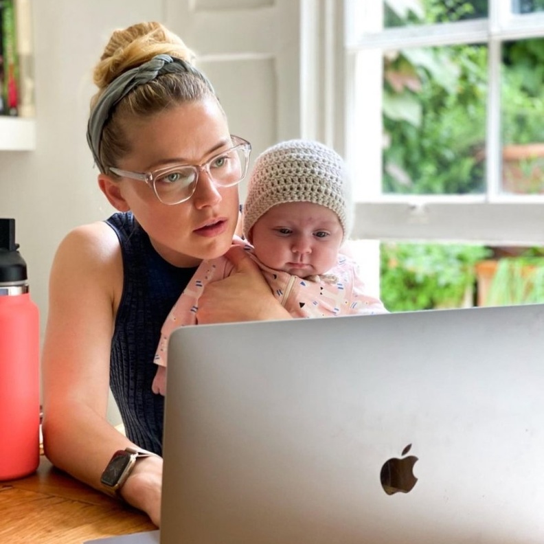 آمبر هيرد_ الصورة من حساب آمبر هيرد على إنستجرام