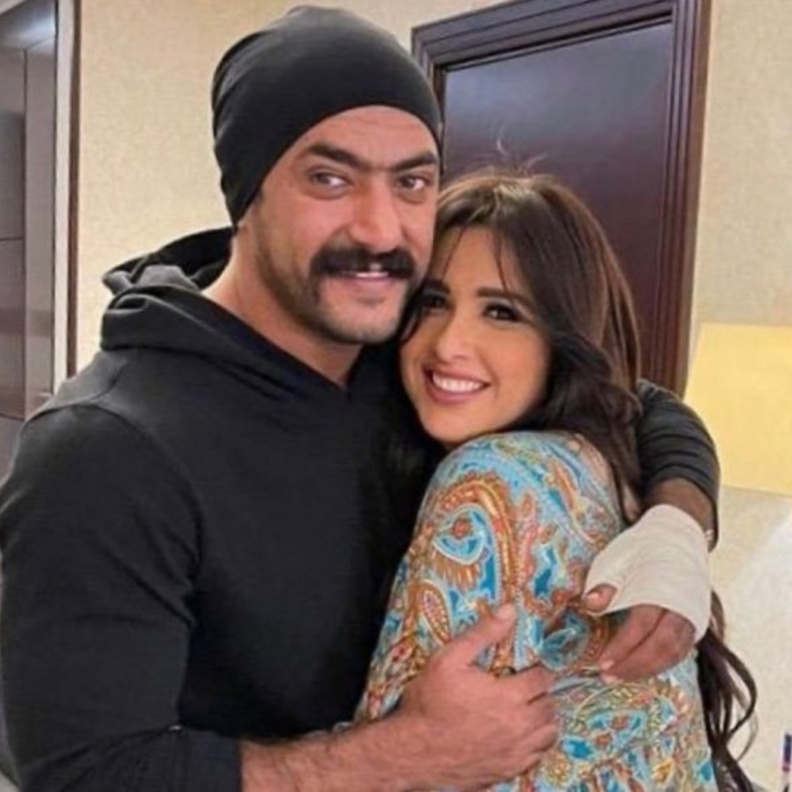 ياسمين عبدالعزيز وأحمد العوضي