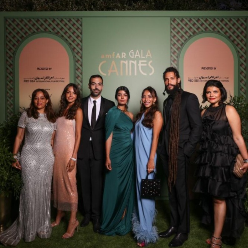 محمد التركي ونخبة من الفنانين في مهرجان كان