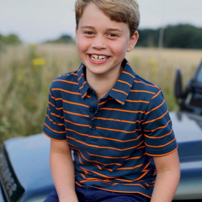 عائلة كمبريدج تحتفل بعيد ميلاد الأمير جورج الثامن