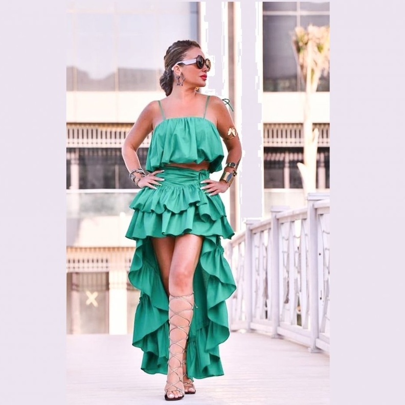 النجمة نيكول سابا - صورة من حسابها على انستغرام