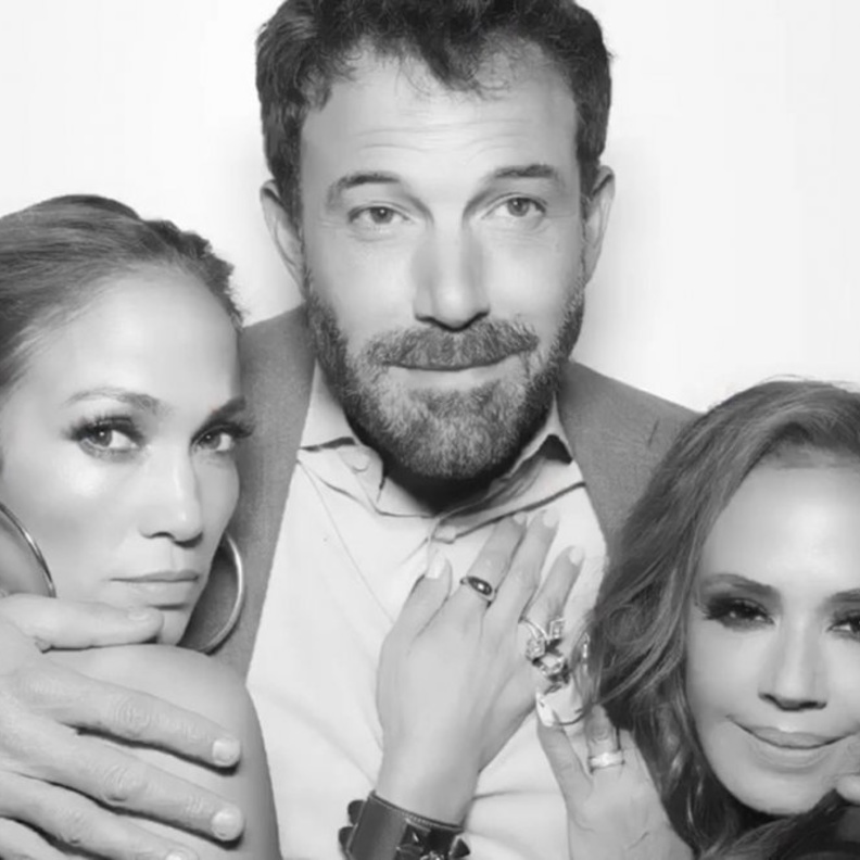 جينيفر لوبيز و بن أفليك وليا ريميني - الصورة من حساب ليا ريميني على انستجرام