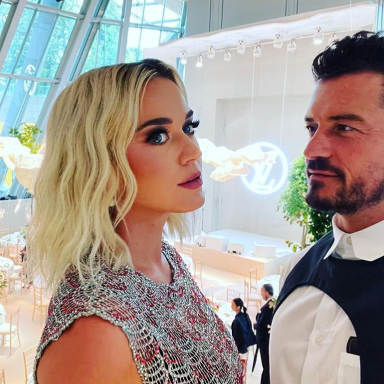 أورلاندو بلوم و كاتي بيري - الصورة من حساب أورلاندو بلوم على انستجرام