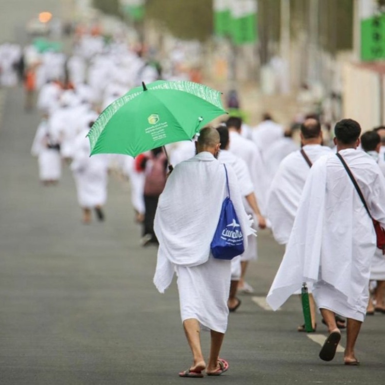  صور للحجاج من حج هذا العام بكاميرا المصورة نبيلة أبوالجدايل