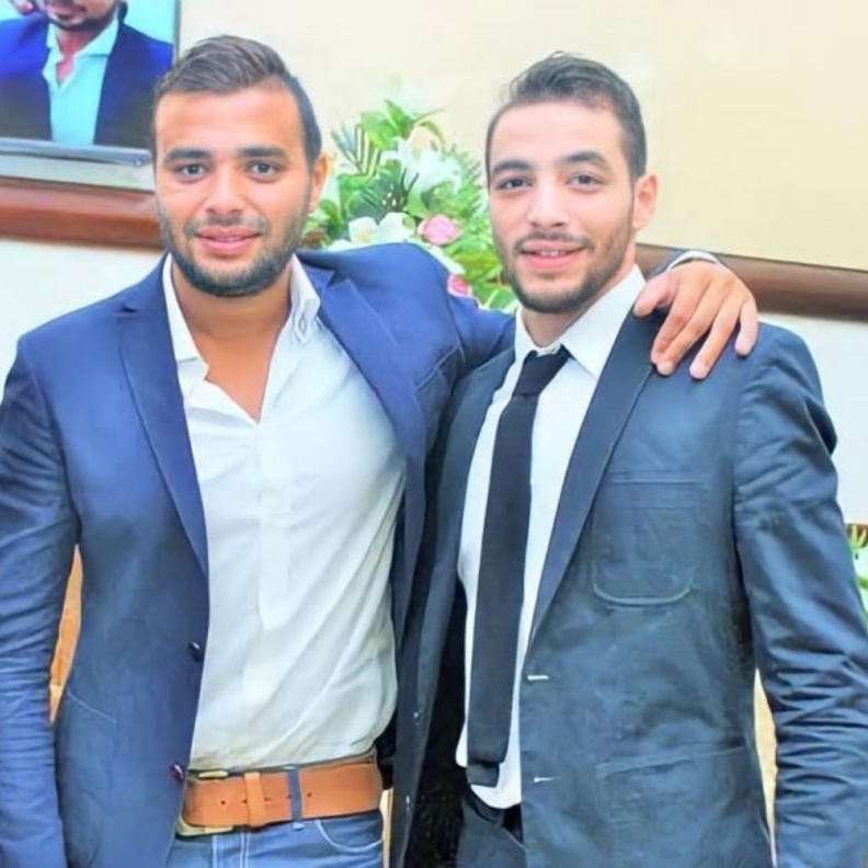 رامي صبري وشقيقه