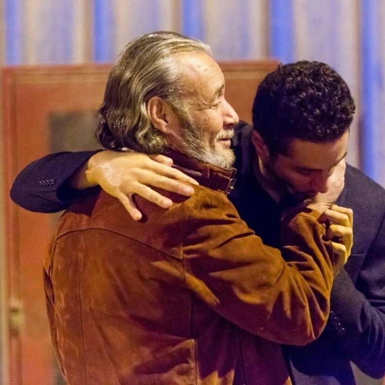 أحمد الفيشاوي ووالده