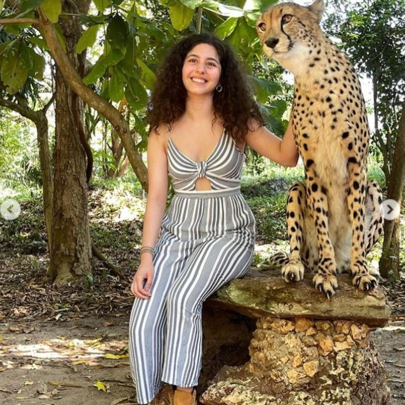 صورة نشرتها مايان السيد من رحلتها الى زنجبار - عن حسابها في انستغرام