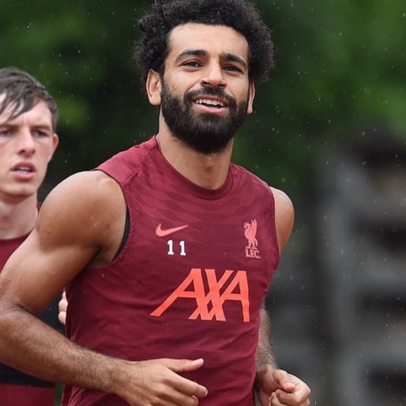 صورة من الحساب الرسمي لمحمد صلاح بانستجرام