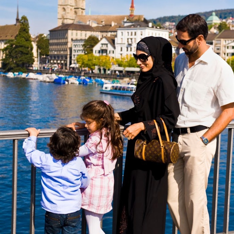 شوارع زيوريخ الفخمة 