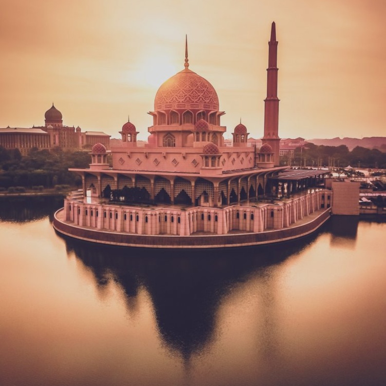 مسجد بوتراجايا Putra Mosque Nazarizal Mohammad