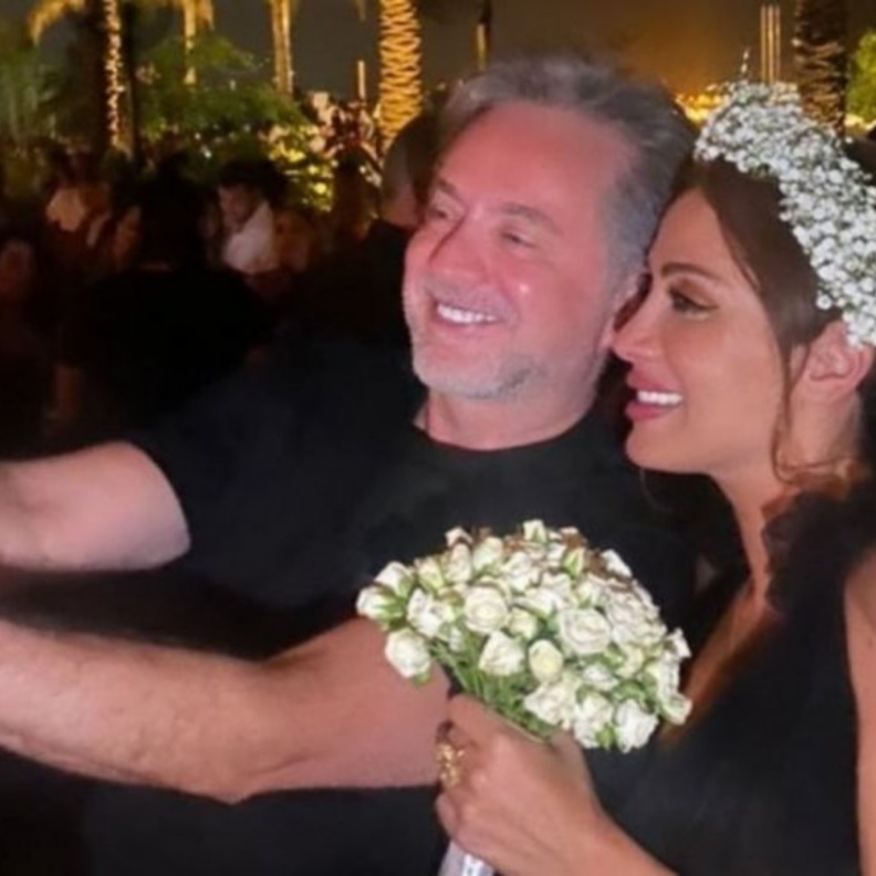 مروان خوري وعروسه