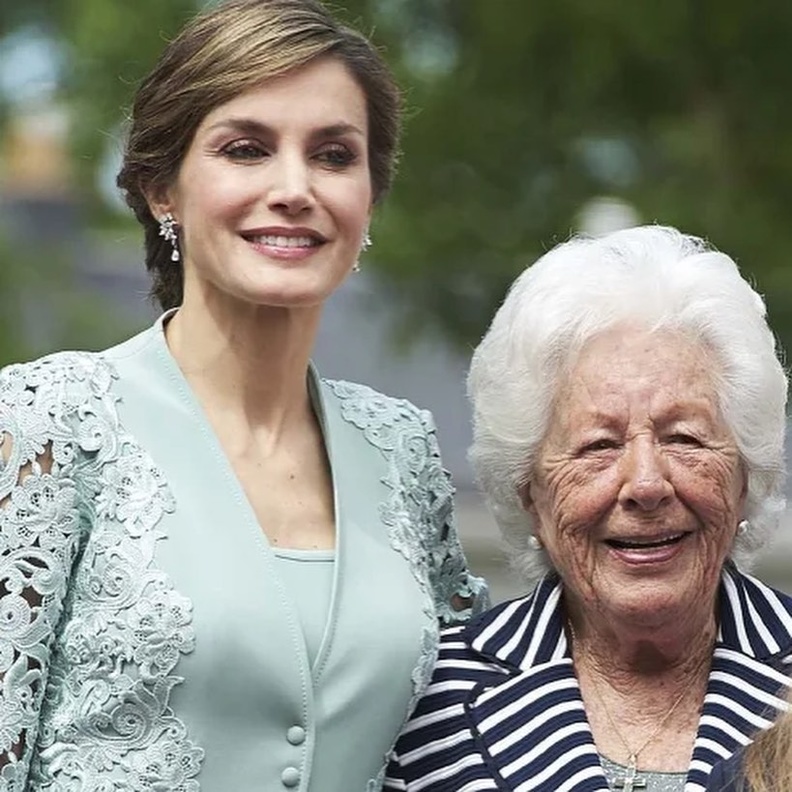 وفاة جدة الملكة ليتيزيا عن عمر يناهز 93 عام