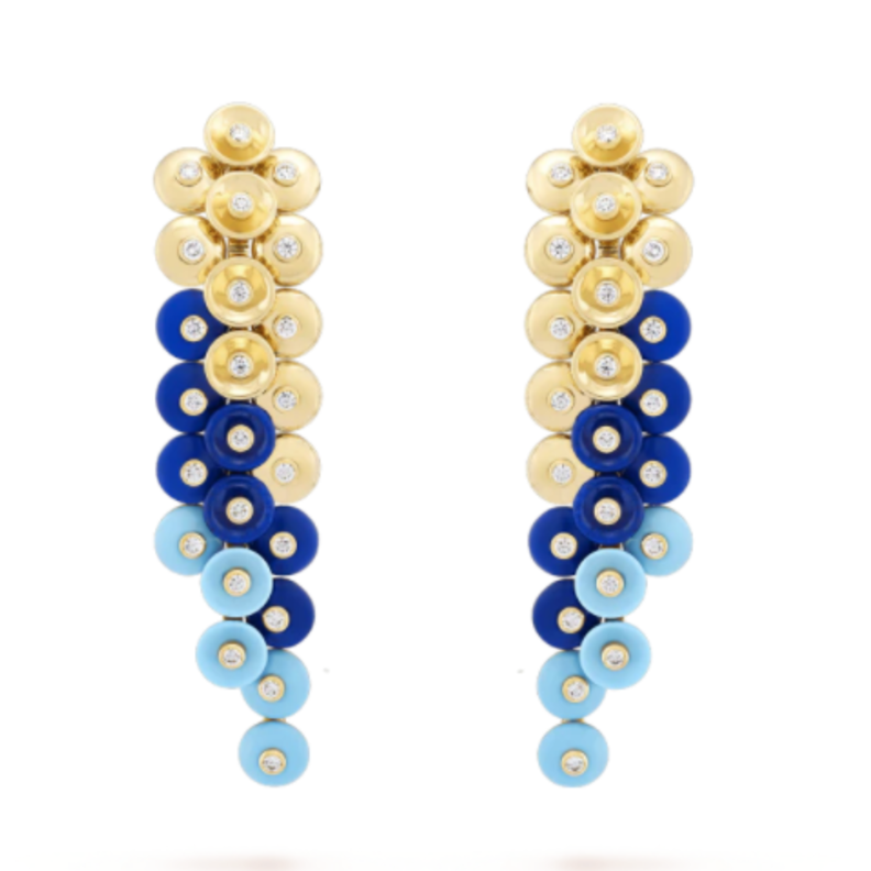 أقراط من فان كليف اند آربلز Van Cleef & Arpels