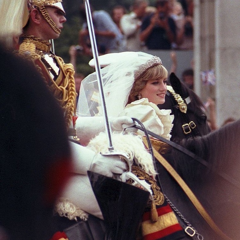 من حفل زفاف الميرة ديانا والأمير تشارلز