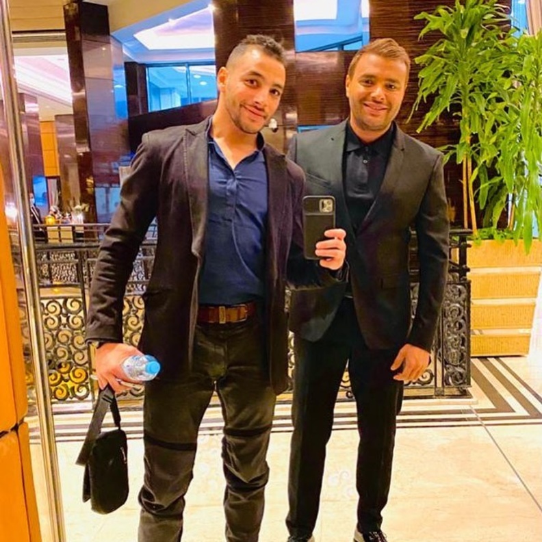 رامي صبري وشقيقه