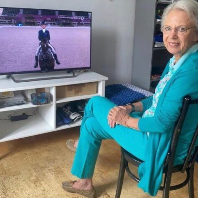 الأميرة بينديكت تتابع منافسات ألعاب طوكيو عن بعد