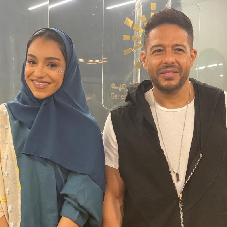 محمد حماقي مع زينة عماد