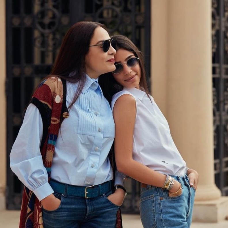 شريهان وابنتها لولوة