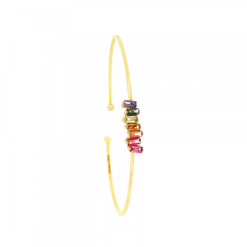 Amelia Rainbow bangle by Suzanne Kalan