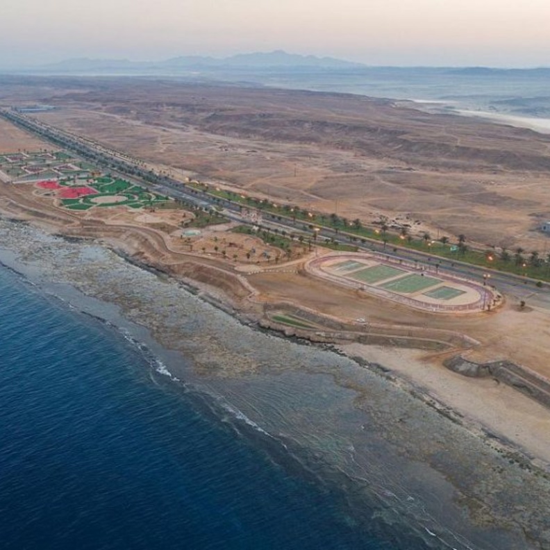 سواحل الوجه.. تجربة بحرية بمواصفات عالمية على أرض المملكة - المصدر وكالة الأنباء السعودية